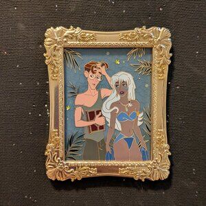 Kida and Milo Frame fantasy pin
